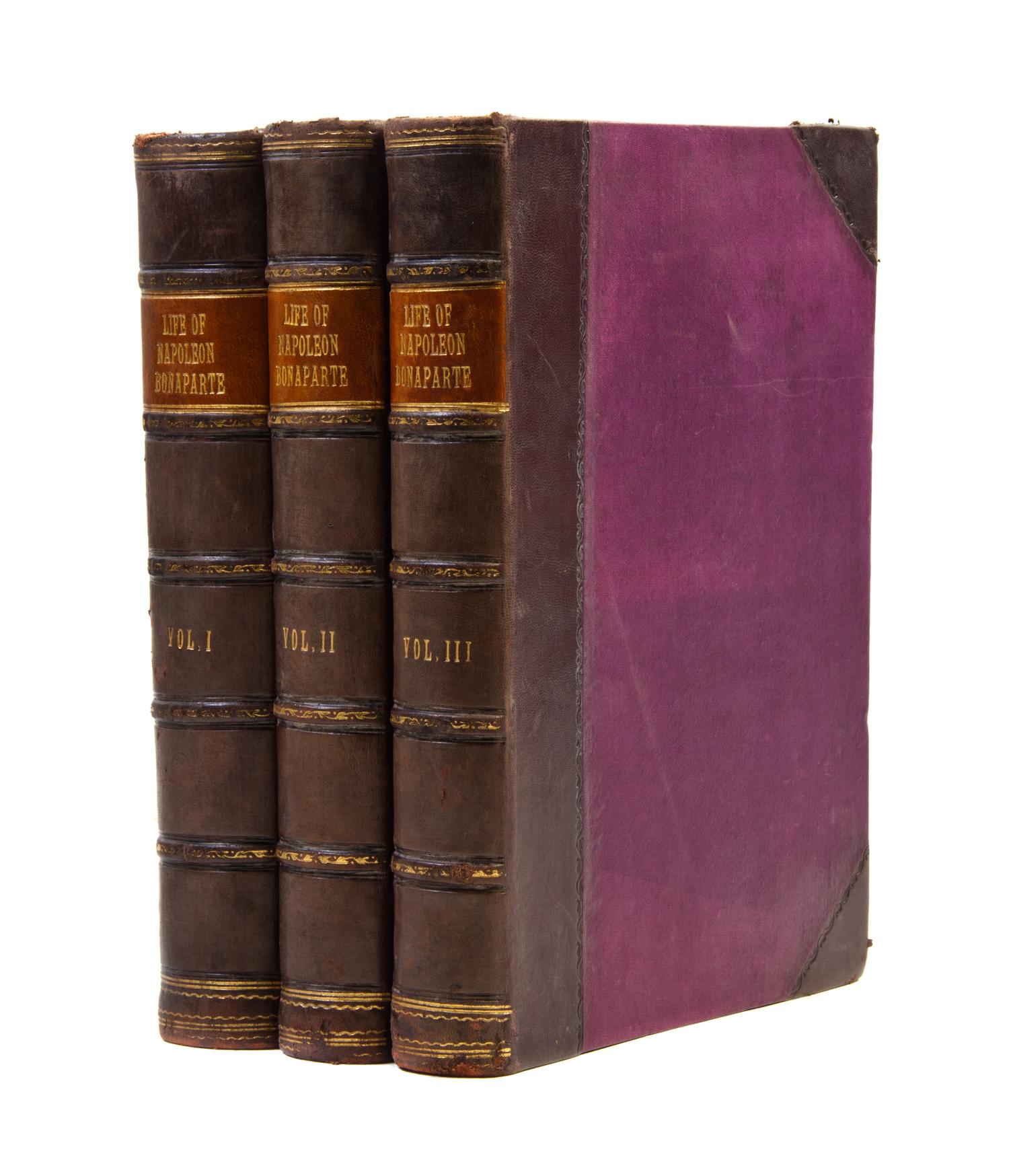 SLOANE, WILLIAM MILLIGAN. Life of Napoleon Bonaparte. New York, 1896. 3 vols.