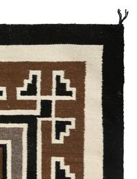 Navajo Two Grey Hills Weaving / Rug