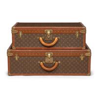 Louis Vuitton, Two Alzer Hard-Sided Suitcases