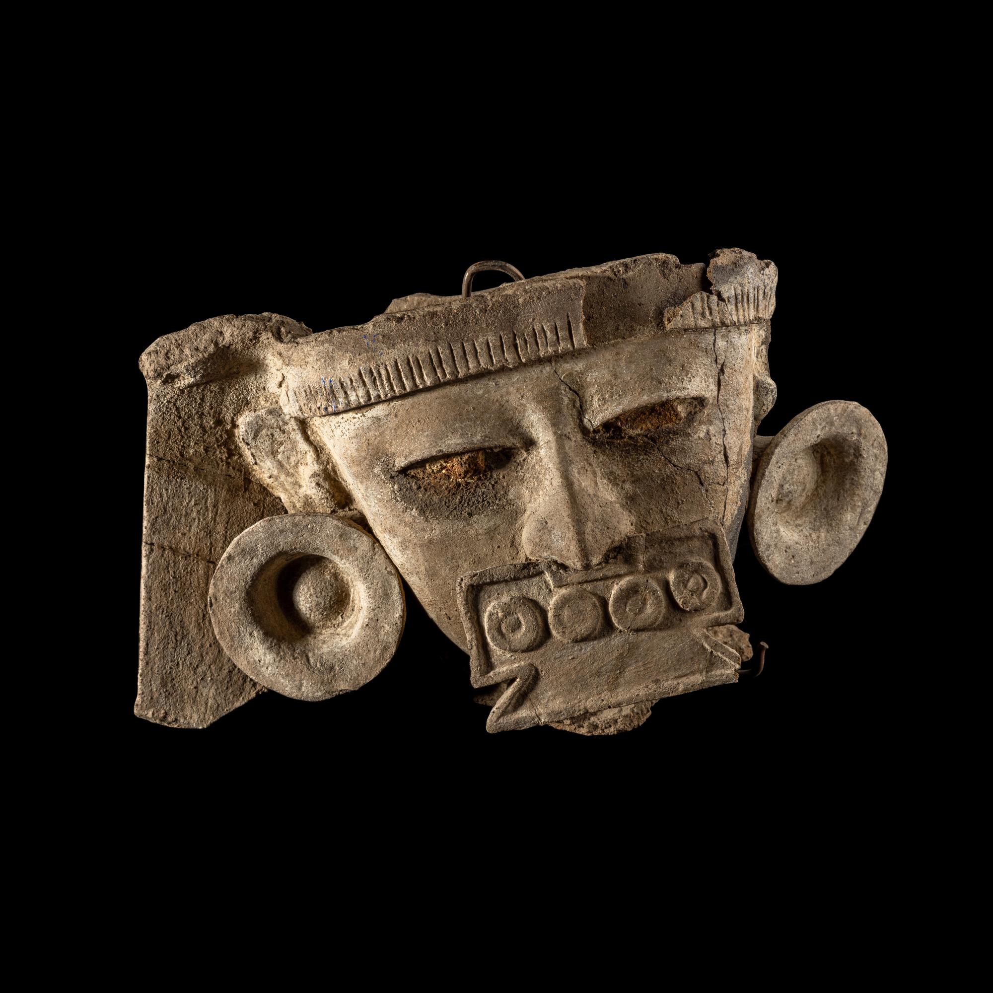 A Teotihuacan Terracotta Incensario Fragment