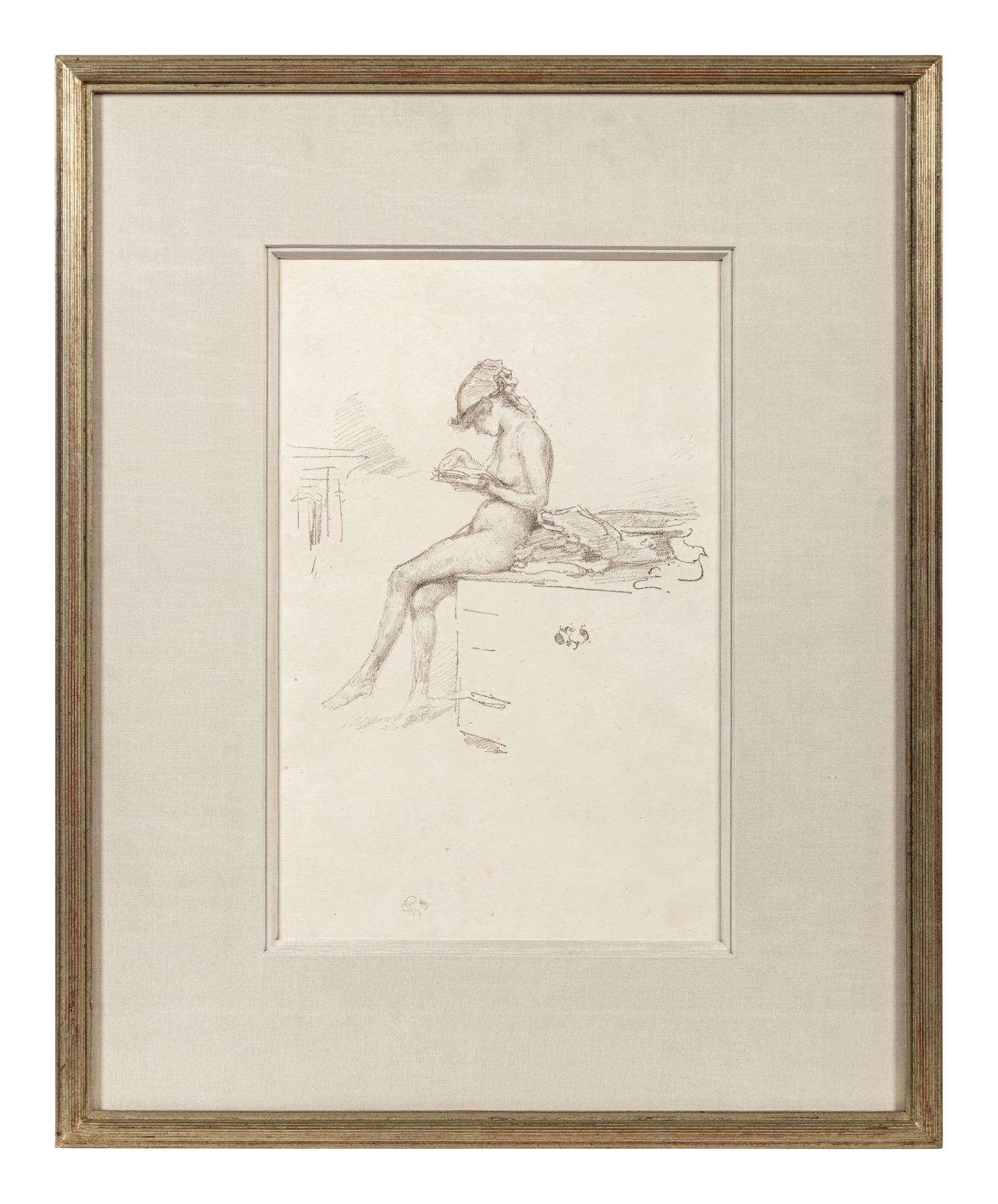 The Little Nude Model, Reading , 1889-1890
