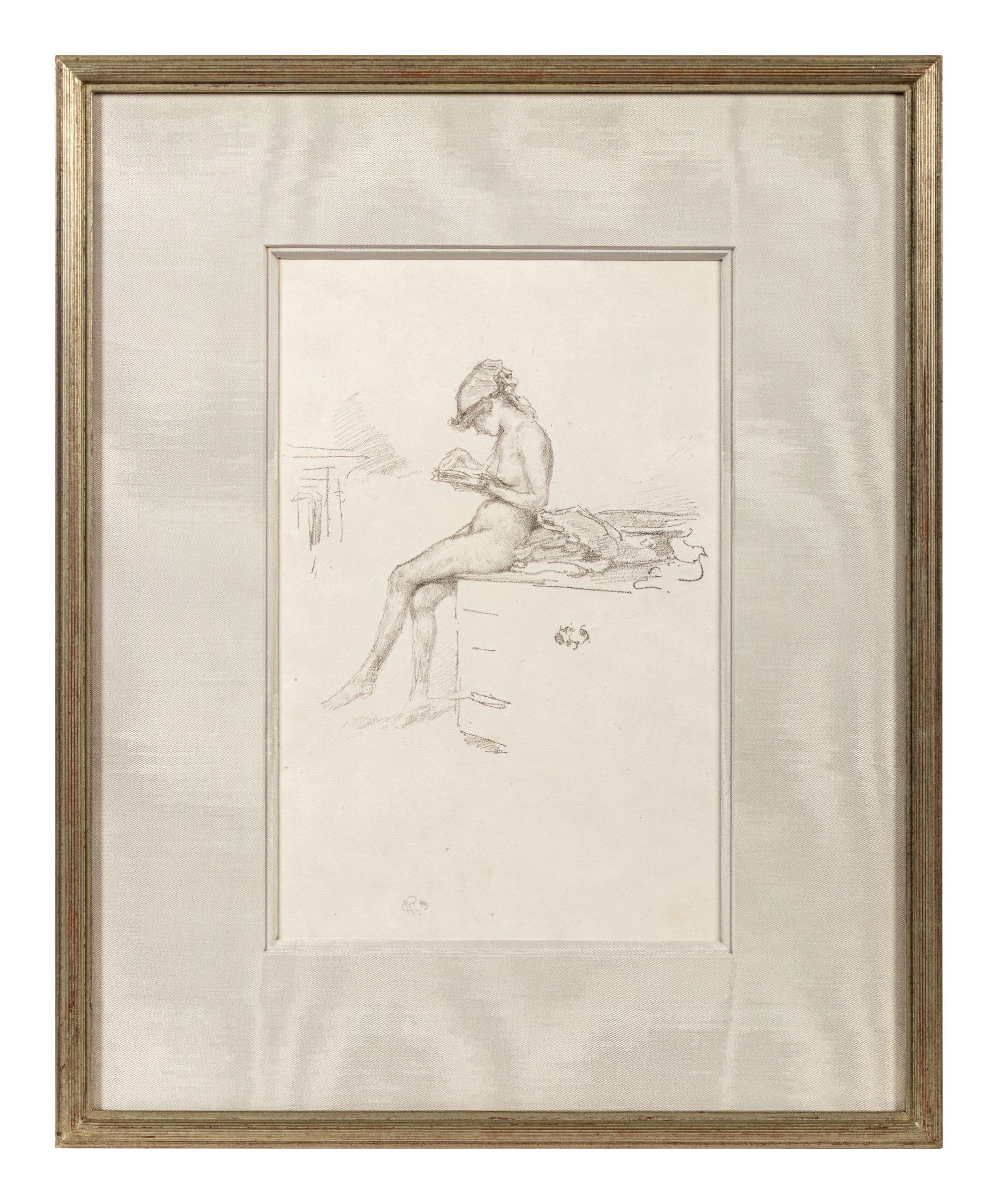 The Little Nude Model, Reading , 1889-1890