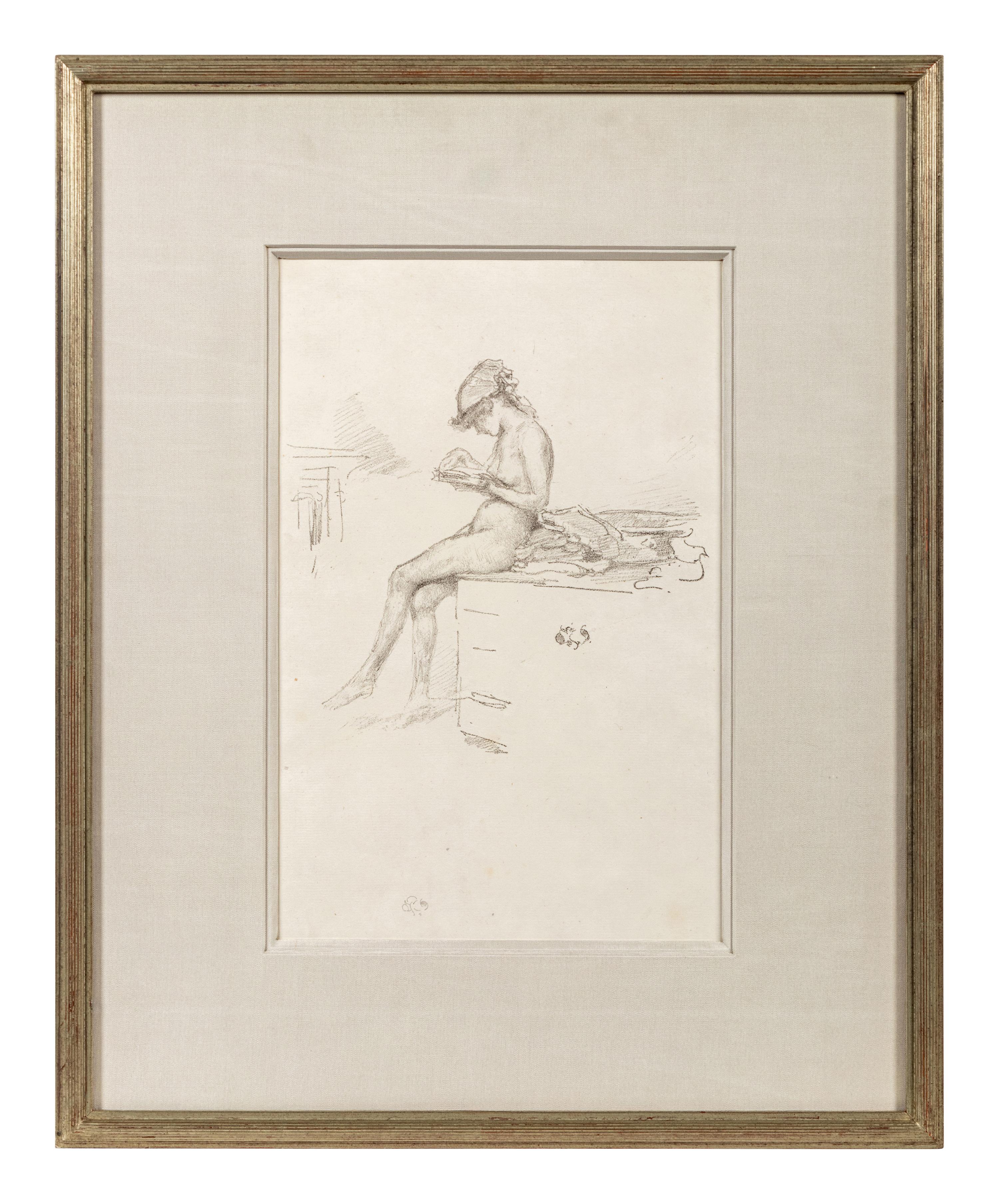 The Little Nude Model, Reading , 1889-1890