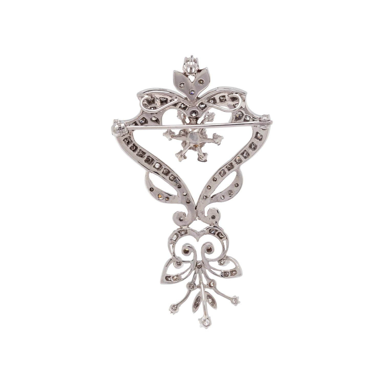 DIAMOND BROOCH