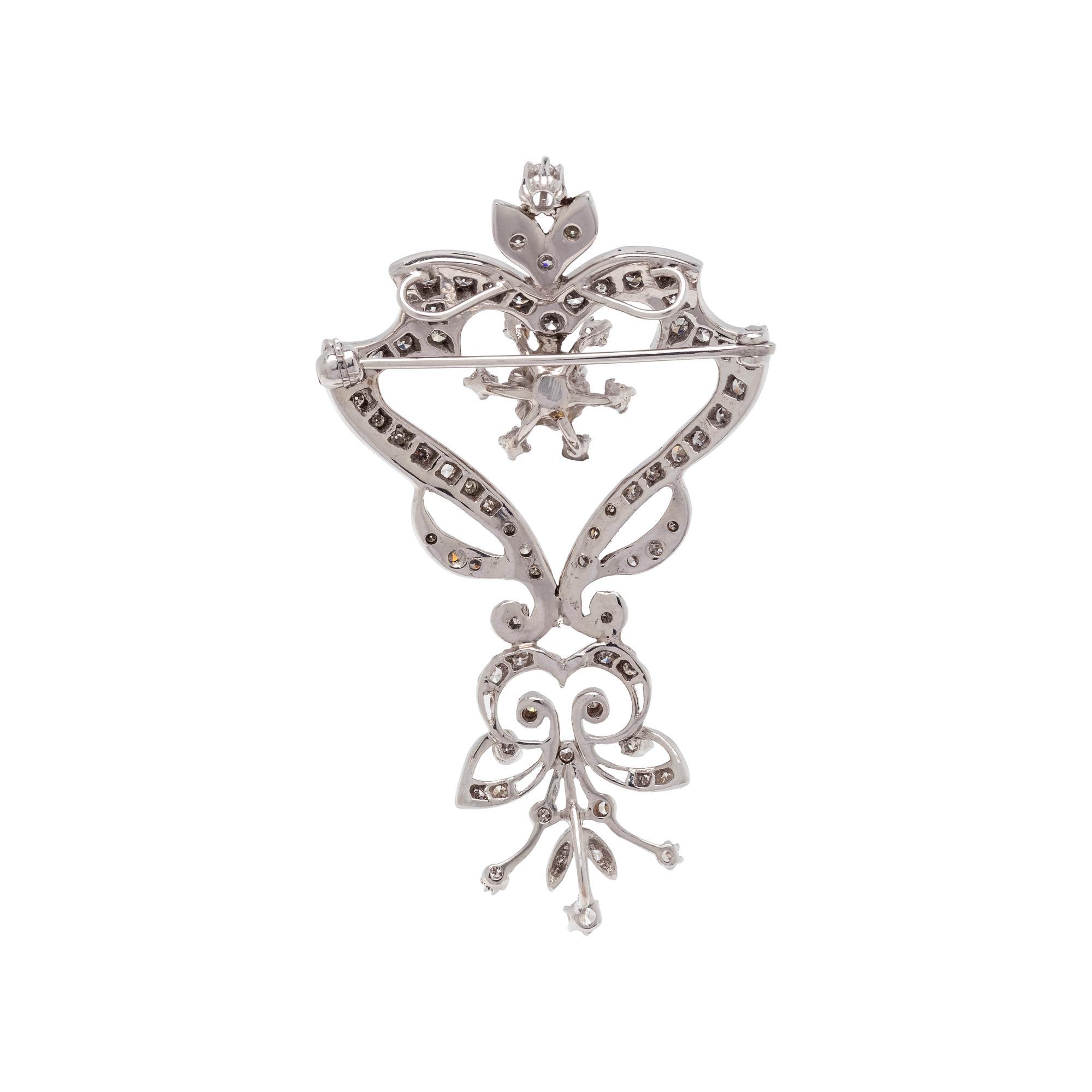 DIAMOND BROOCH