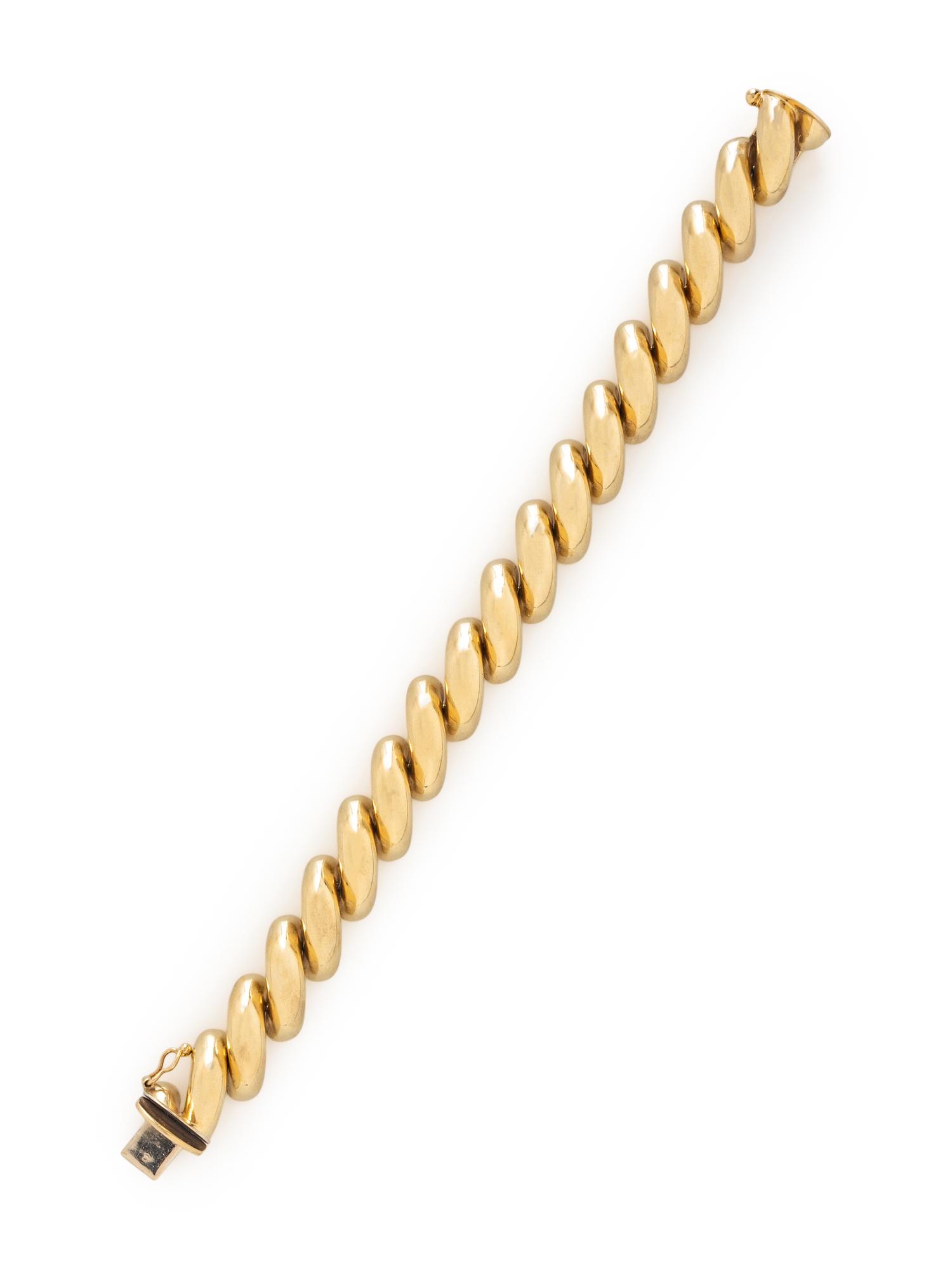 YELLOW GOLD BRACELET