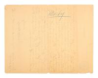 MOSBY, JOHN S. (1833-1916). ALS to General Fitzhugh Lee. San Francisco, CA, 17 December 1895. Revealing insights from conversations with General Robert E. Lee and the doctor who attended Stonewall Jackson at First Manassas.