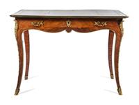 A Louis XV Style Kingwood Occasional Table Height 27 x width 38 1/2 x depth 21 1/2 inches. — 19TH CENTURY