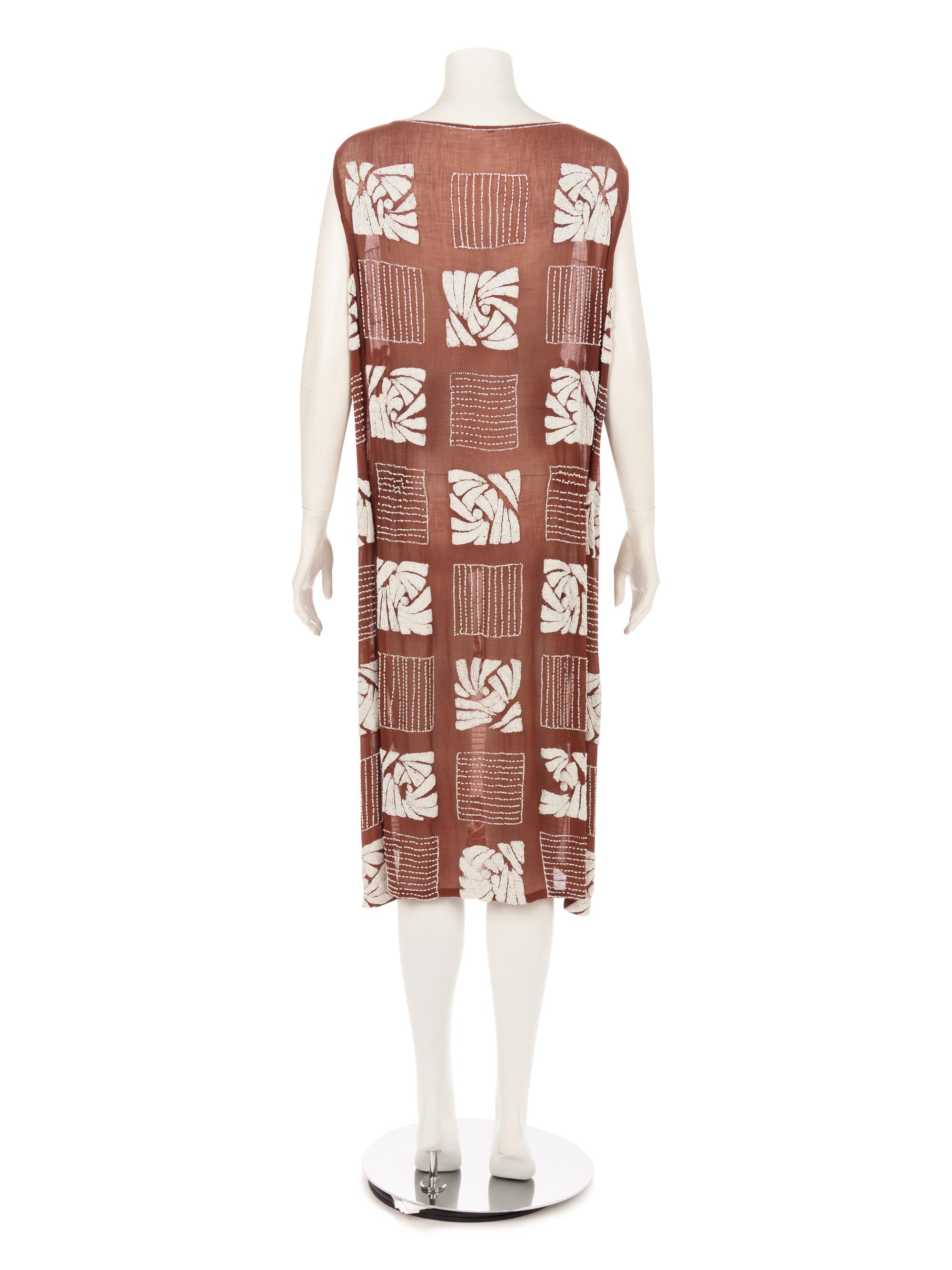 Embroidered Flapper Dress, 1920s