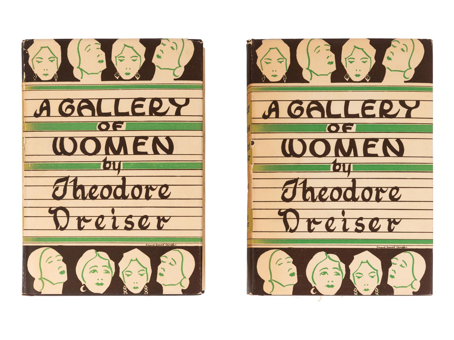 DREISER, Theodore (1871-1945). A Gallery of Women . New York: Horace Liveright, 1929.