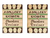 DREISER, Theodore (1871-1945). A Gallery of Women . New York: Horace Liveright, 1929.