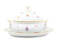 A Group of Meissen Porcelain Serving Articles