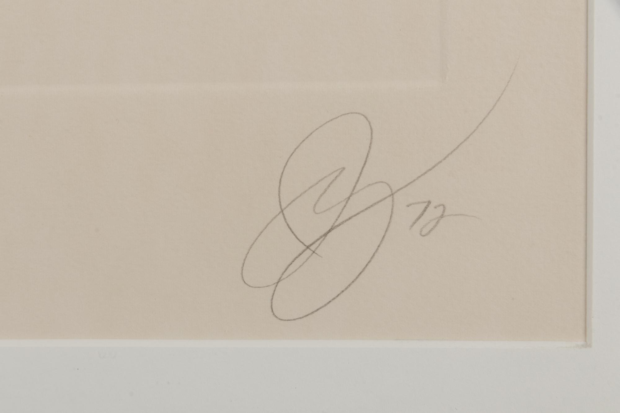 Untitled (Group of 6 works) 1972, together with Untitled, 1974