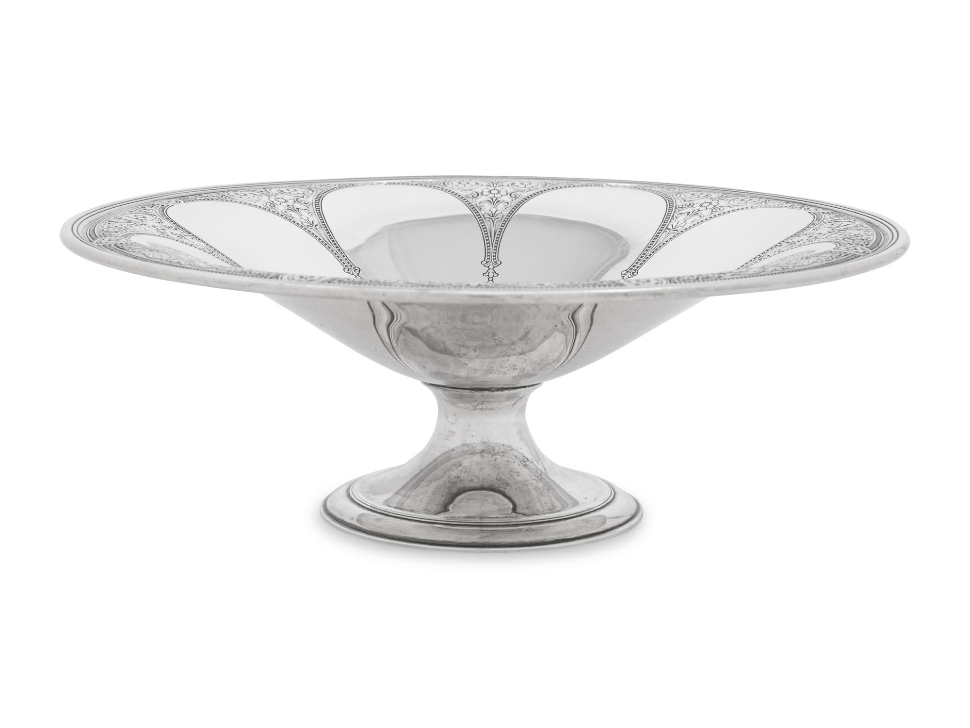 A Tiffany and Co. Silver Fruit Stand
