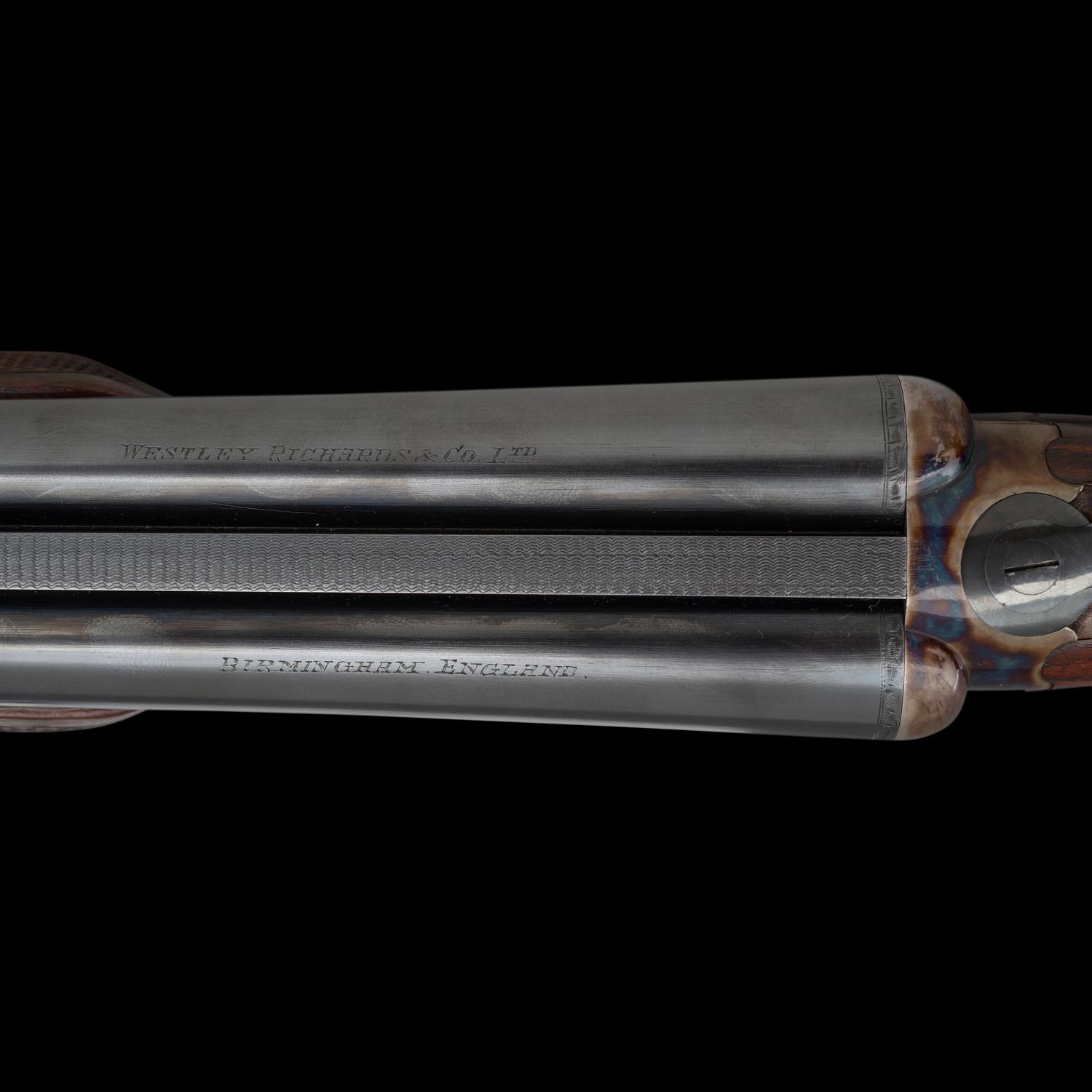 *Westley Richards "Gold Name" 20 Gauge SxS Shotgun in Original Case