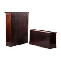 A Baker Georgian Style Mahogany Bookcase