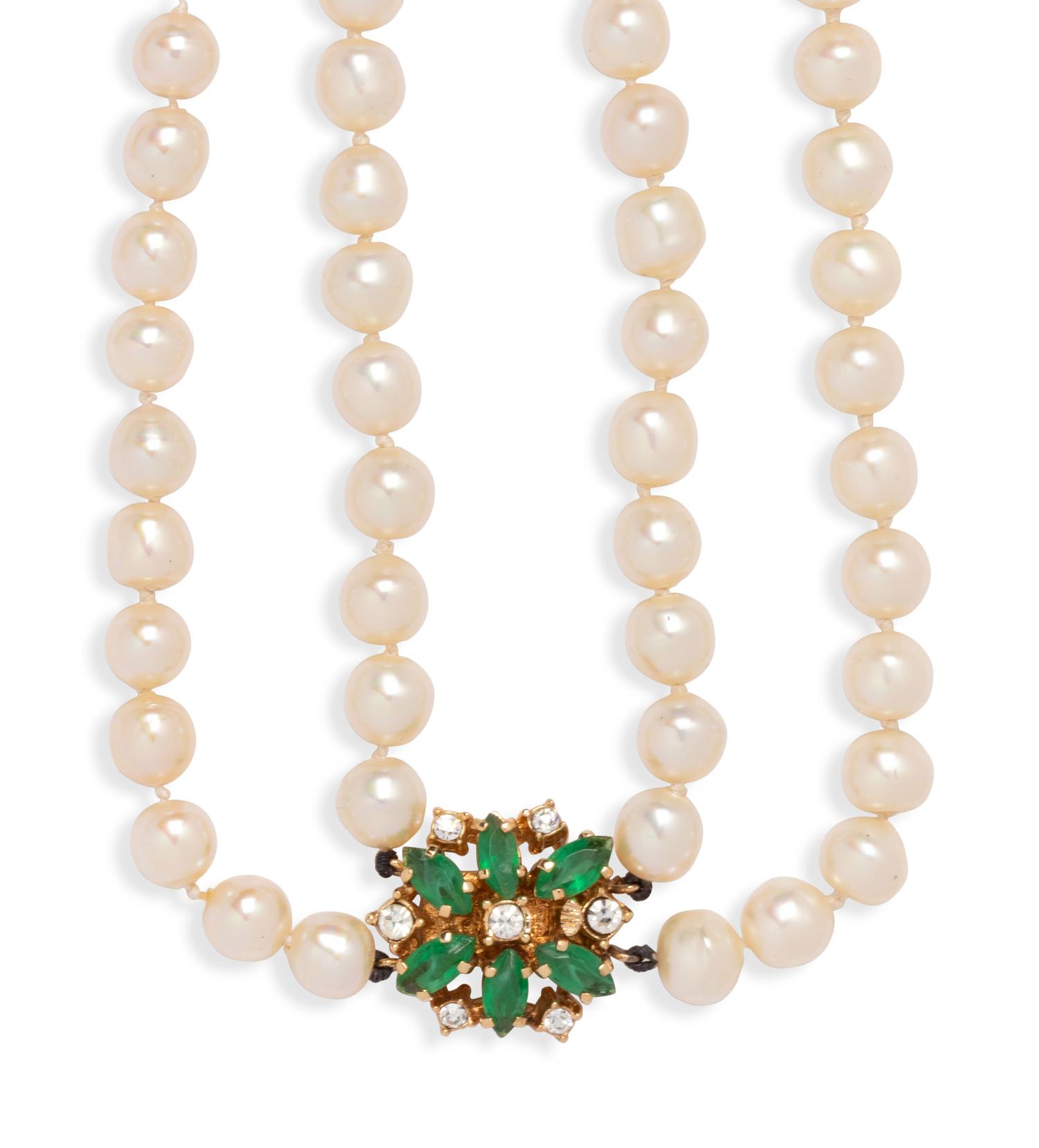 Four Vintage Designer Necklaces, 1960-80s: Robert Lee Morris, Kenneth J. Lane & Christian Dior