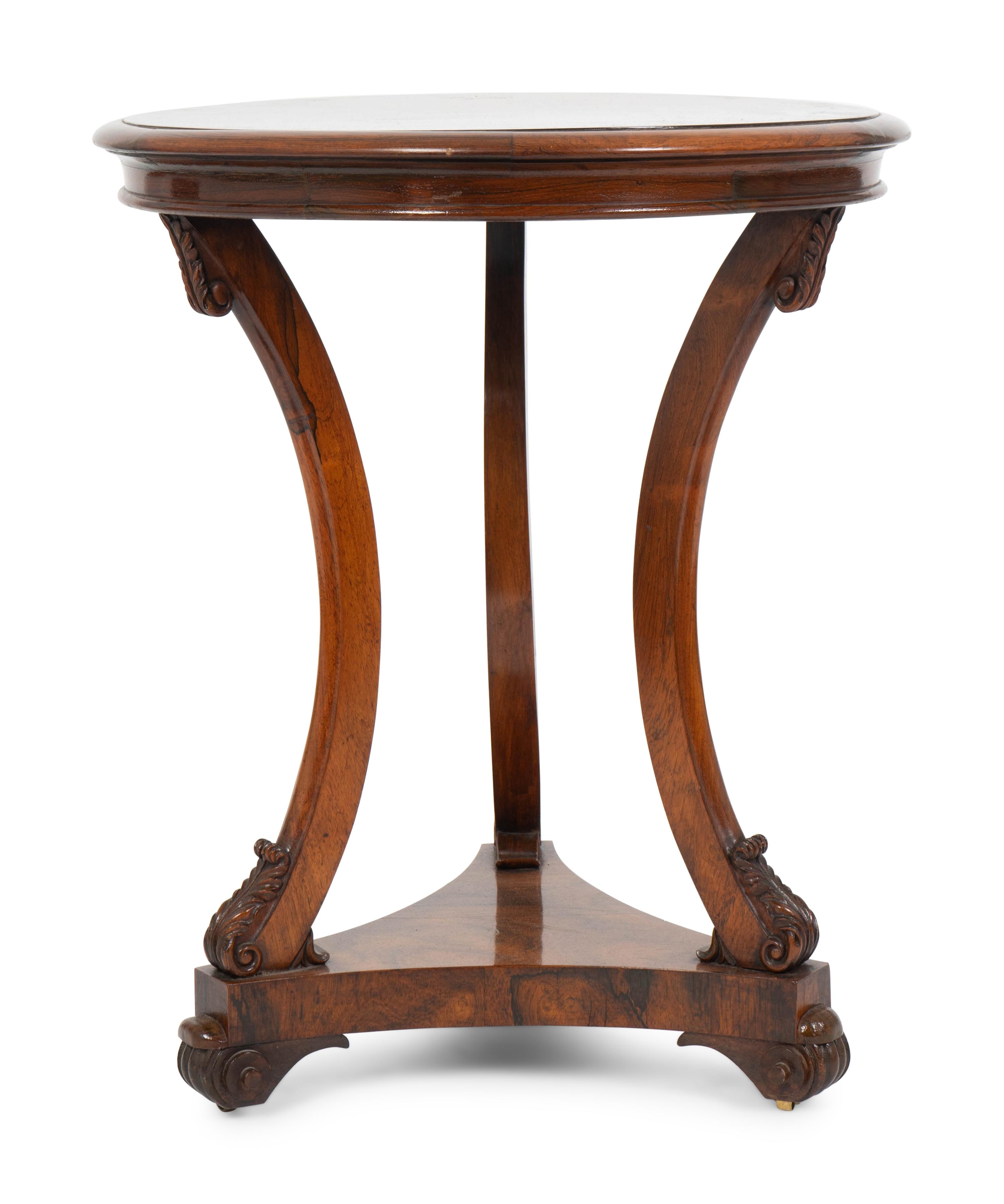 A Regency Rosewood Lamp Table — EARLY 19TH CENTURY