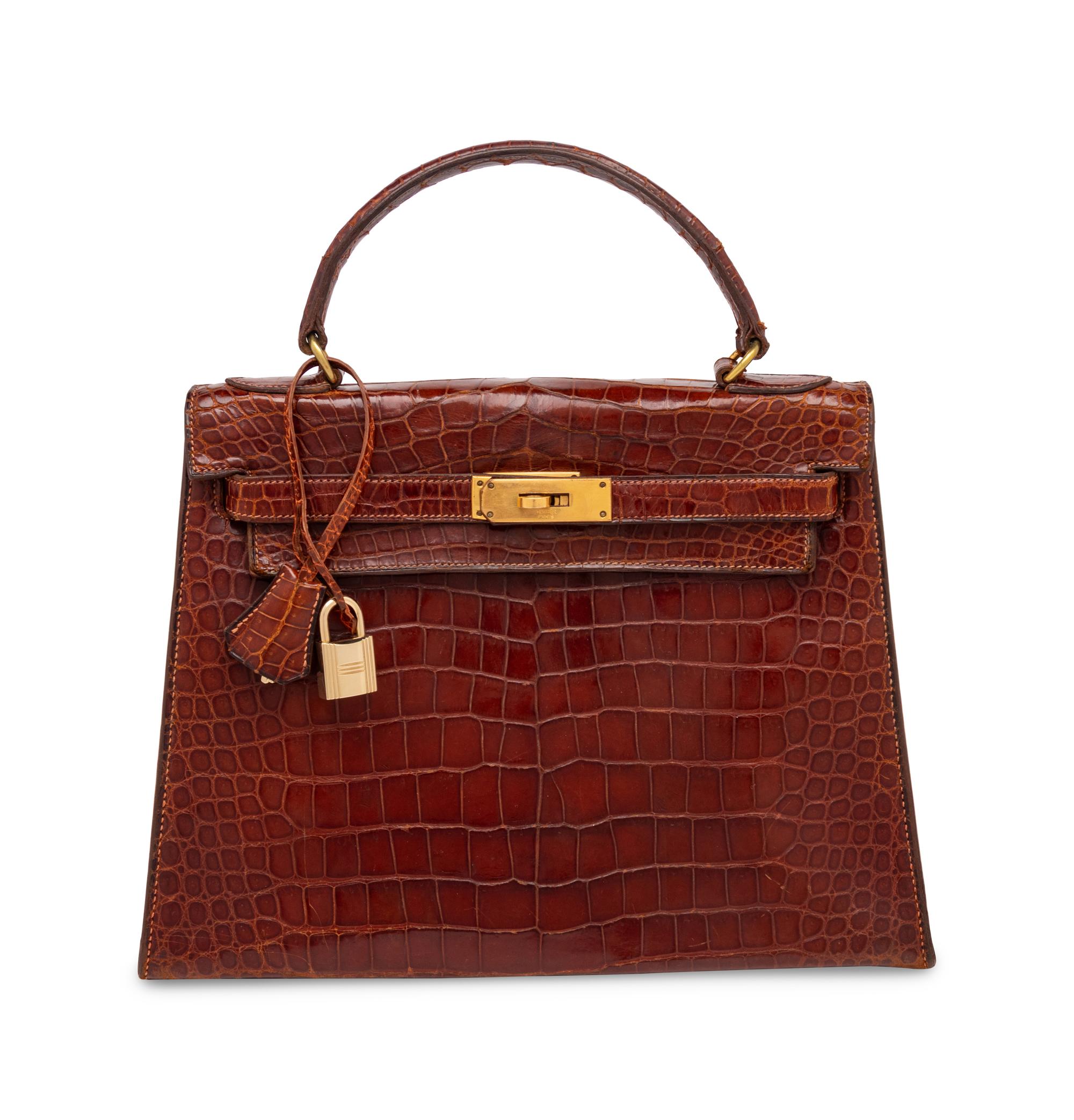 HERMÈS, CROCODILE KELLY 28