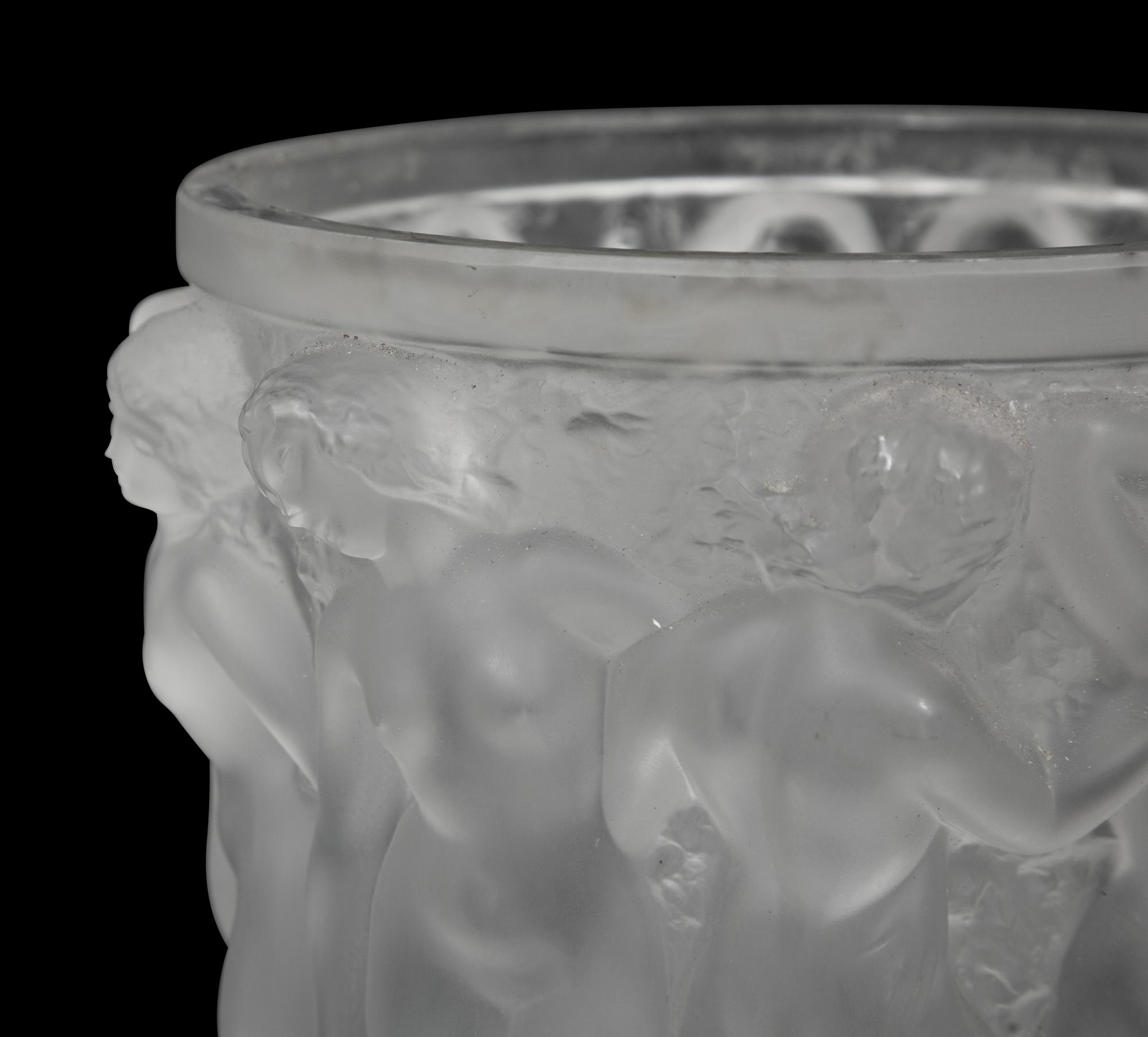 A Lalique Bacchantes Vase