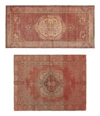 Two Oushak Rugs