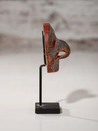 Tlingit Polychrome Hawk Maskette