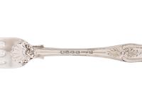 A Group of English Silver 'Kings Pattern' Flatware
