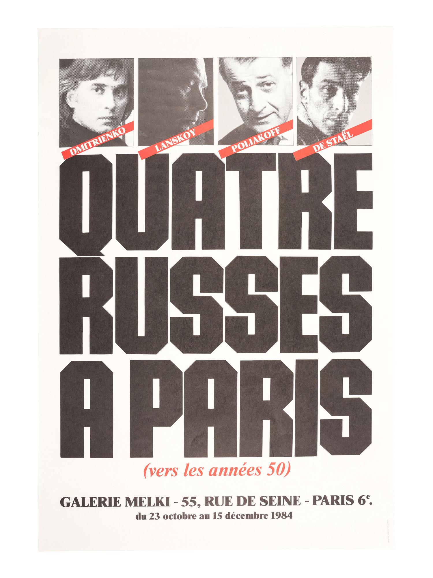 Eight European Art Exhibition Posters