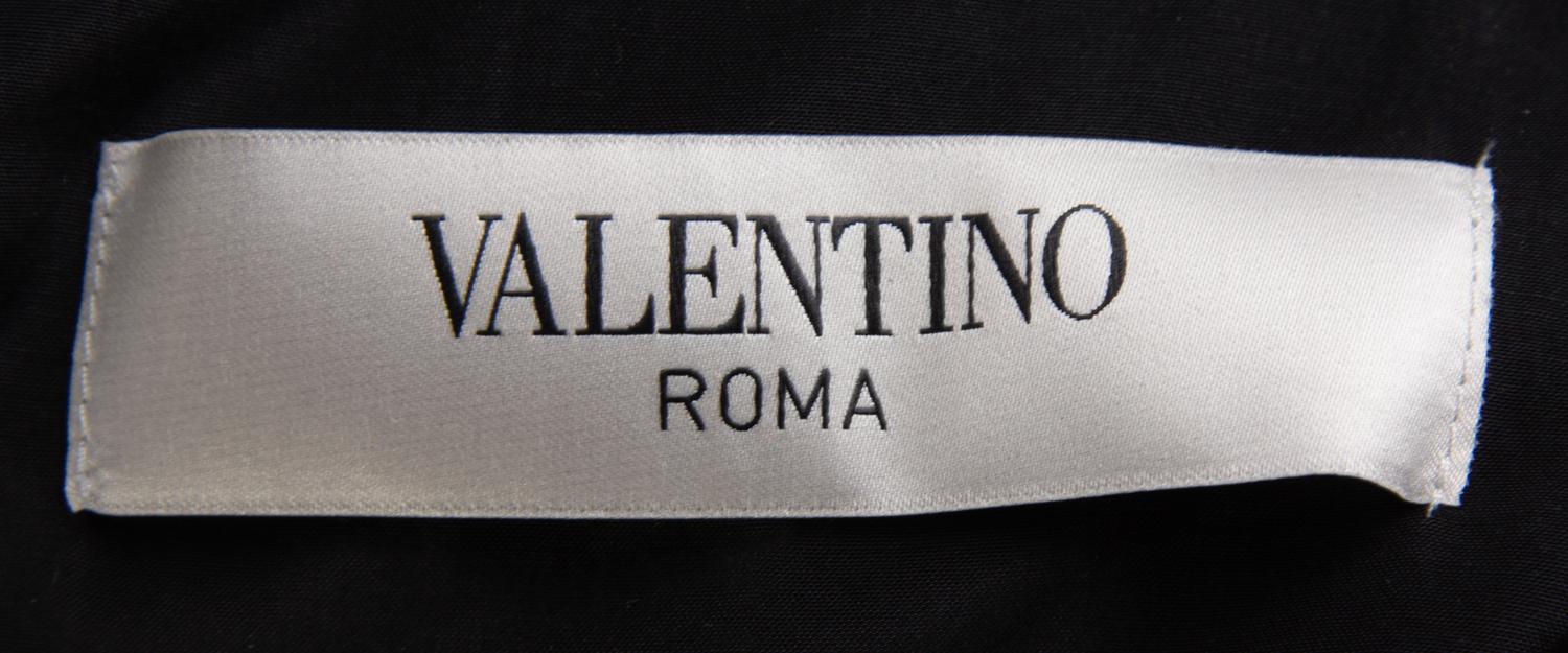 A Valentino Black Evening Bolero Jacket, Size 40.