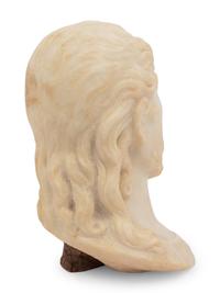 A Continental Marble Head of a Man