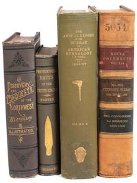 [NATIVE AMERICANS - ETHNOLOGY]. A group of 4 works related to ethnographic studies:
