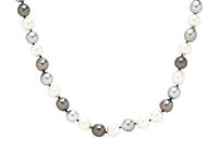 TWO CULTURED PEARL NECKLACES