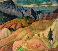 Haitian Landscape , c. 1945-50