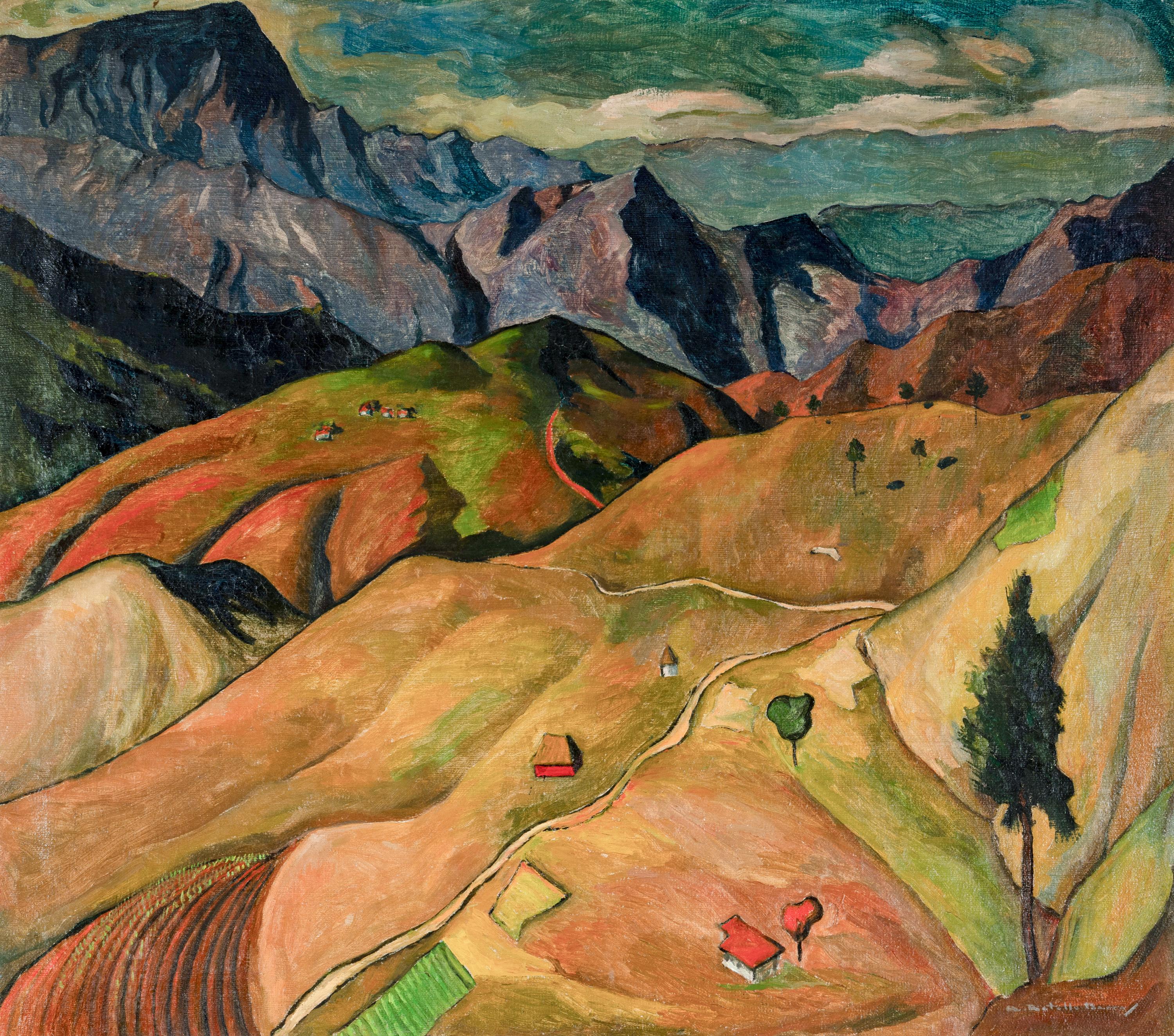 Haitian Landscape , c. 1945-50