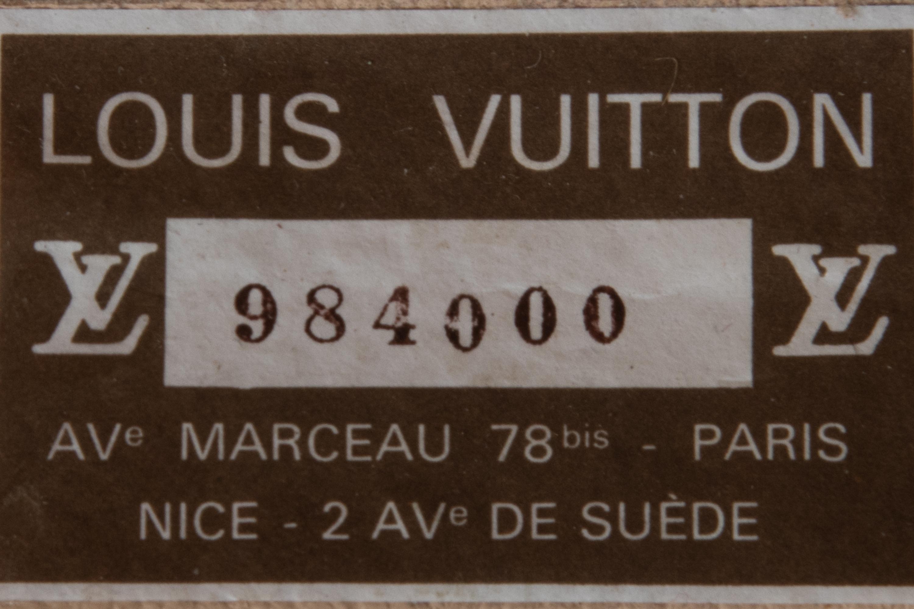 LOUIS VUITTON ALZER 65 HARD-SIDED SUITCASE