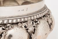 A Pair of German Silver Compotes