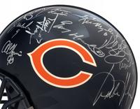 A 1980s Chicago Bears Signed Autograph Full Size Helmet (Beckett Authentication Services BAS Certified),
