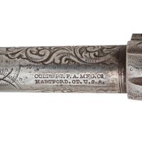Colt Model 1878 Factory Engraved with Colt Letter