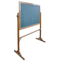 A Double-Sided Chalk Board 53.25" W x 22.5" D x 70" H — United States, late 19th Century