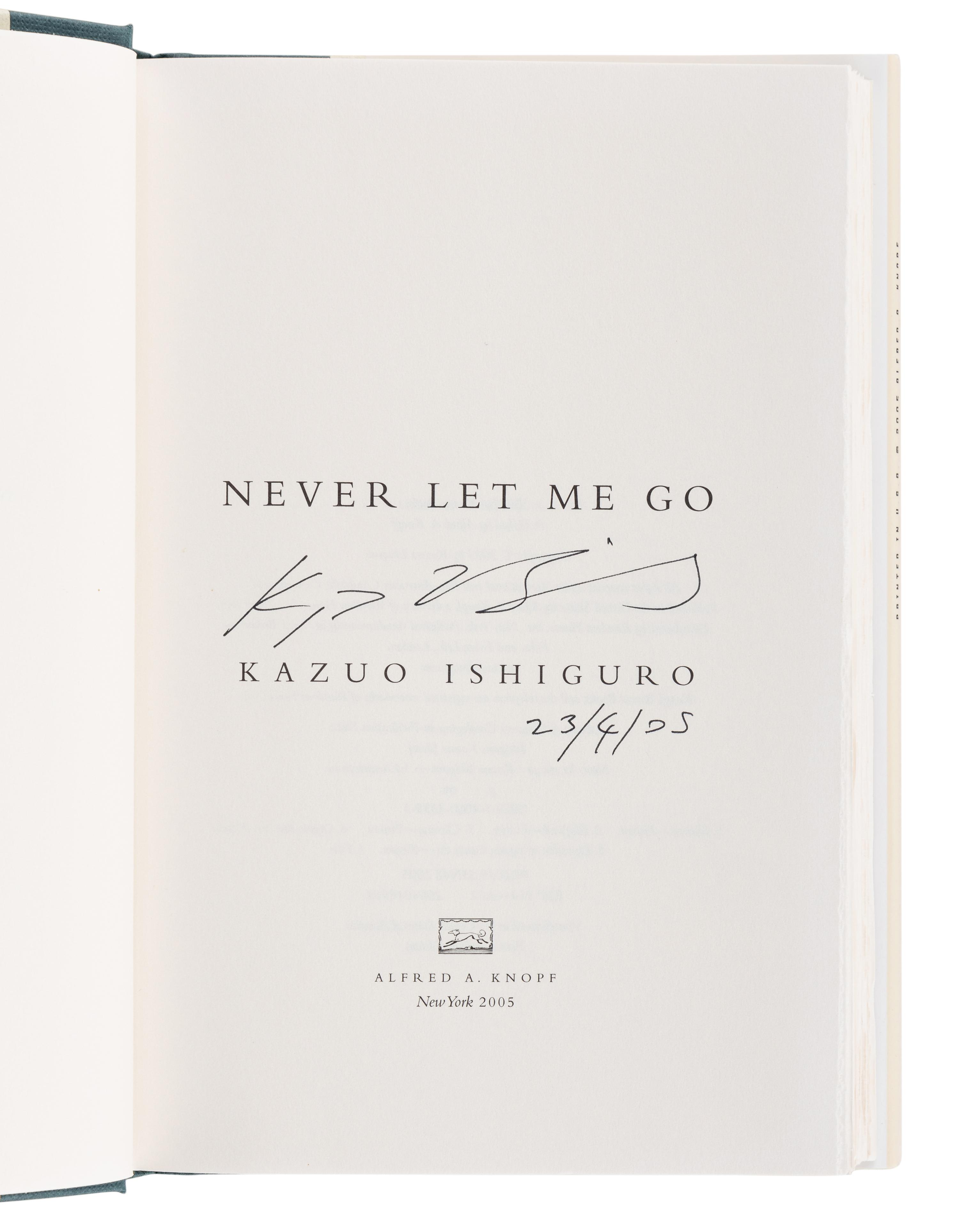 ISHIGURO, Kazuo (b. 1954). The Unconsoled . London and Boston: Faber and Faber, 1995.