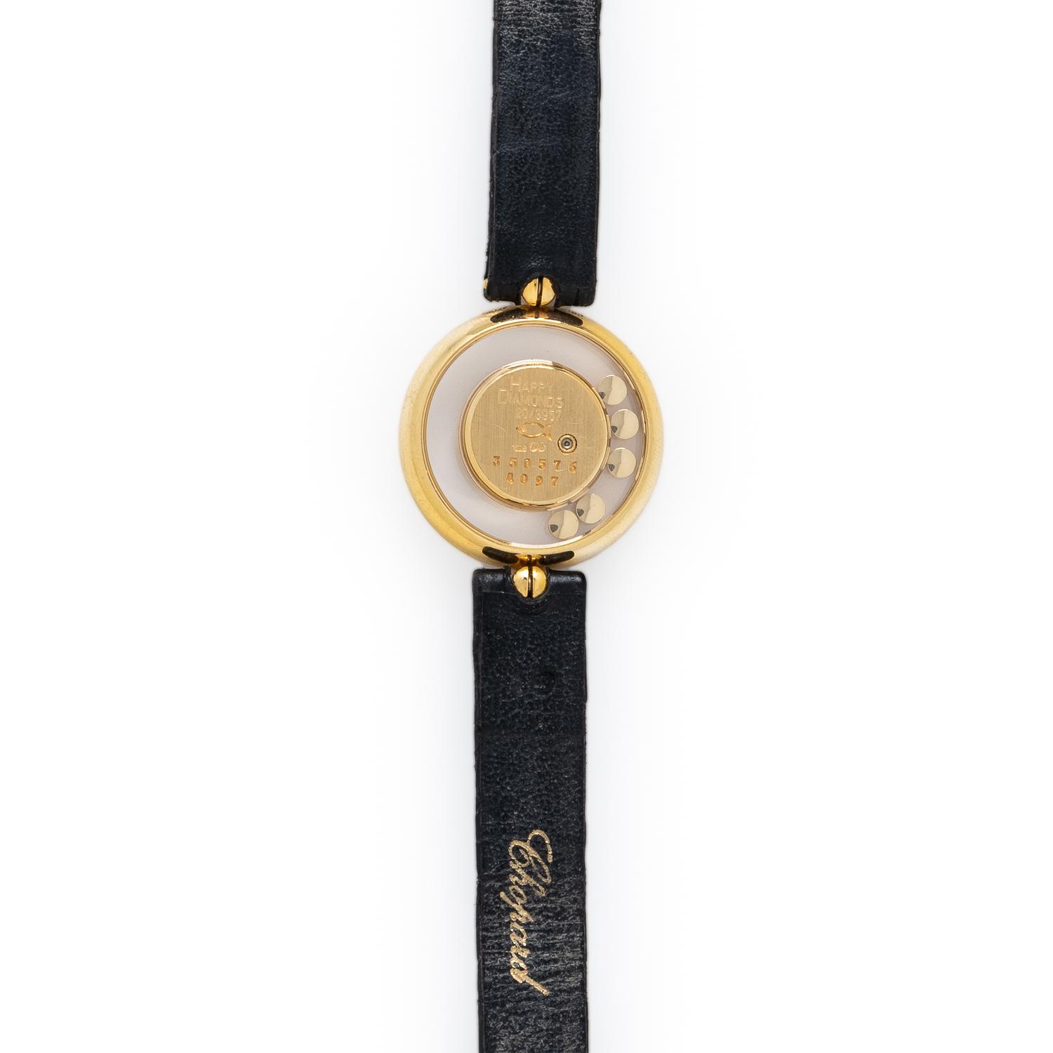 Chopard, Ref. 203957, 18K Yellow Gold and Diamond 'Happy Diamonds' Watch
