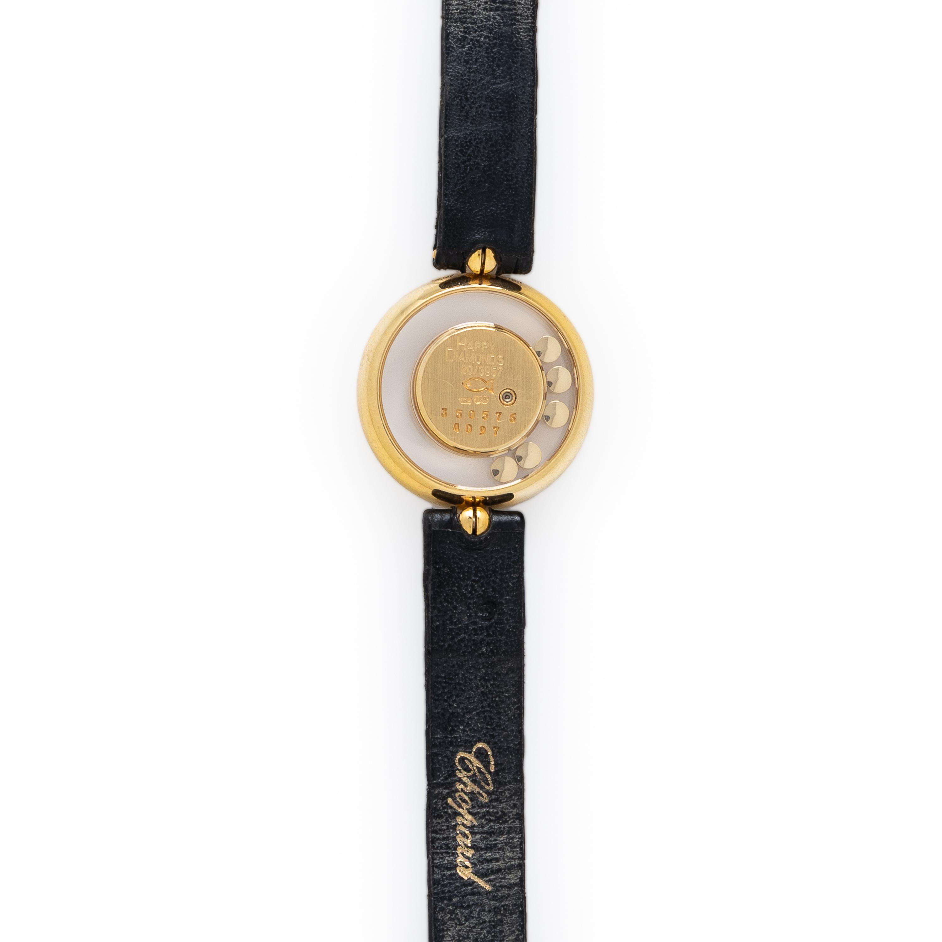 Chopard, Ref. 203957, 18K Yellow Gold and Diamond 'Happy Diamonds' Watch