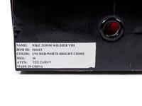 A Pair of 2014 LeBron James Signed Autograph Game Issued Nike Zoom Soldier VIII Shoes (Upper Deck Authenticated),