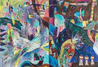 Embryonic Painting (diptych)