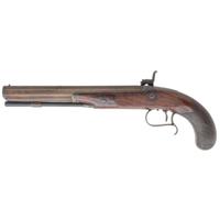 English Percussion Holster Pistol by Smith