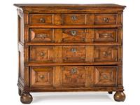 A William and Mary Style Chest of Drawers