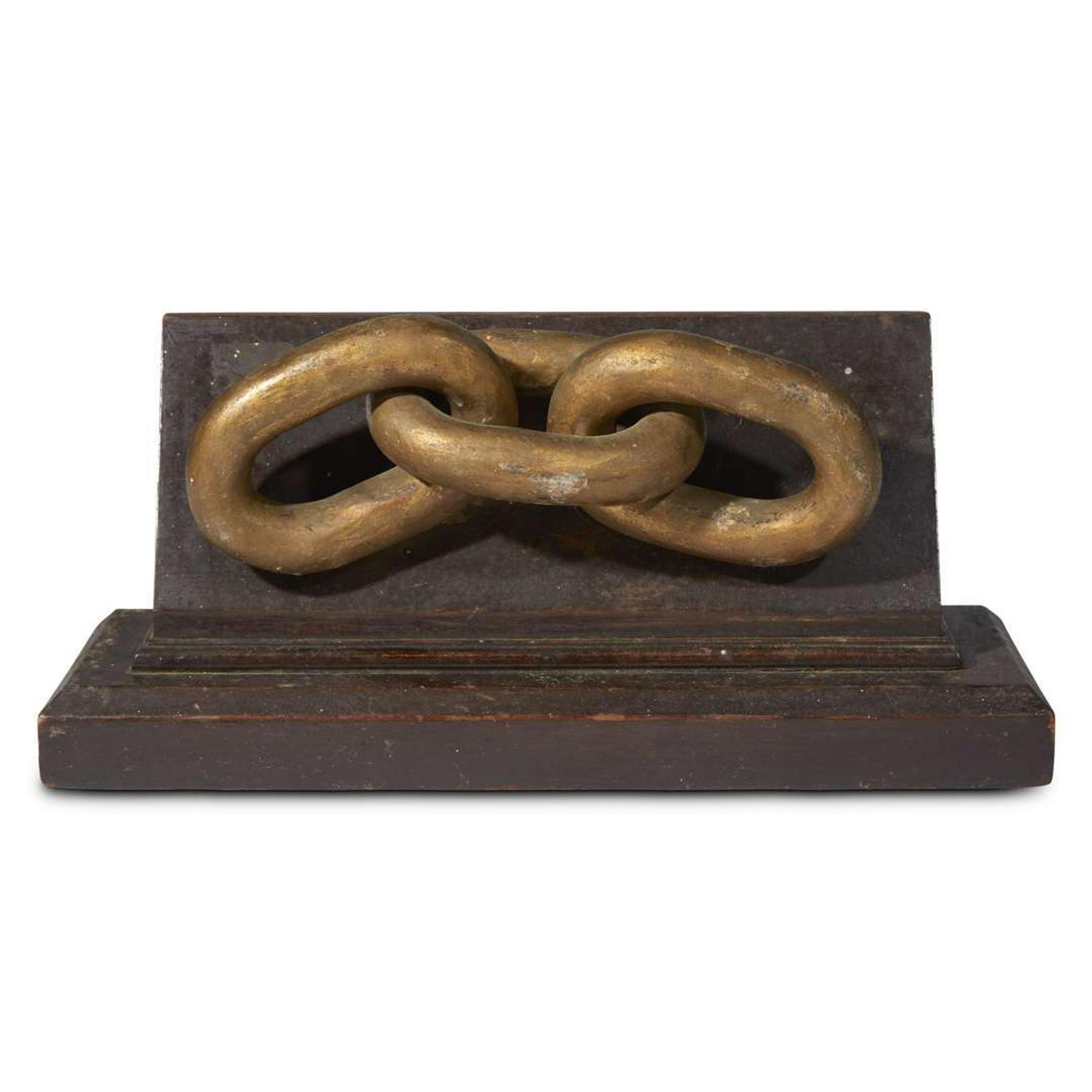 Odd Fellows "Friendship, Love & Truth" linked chains late 19th/early 20th century