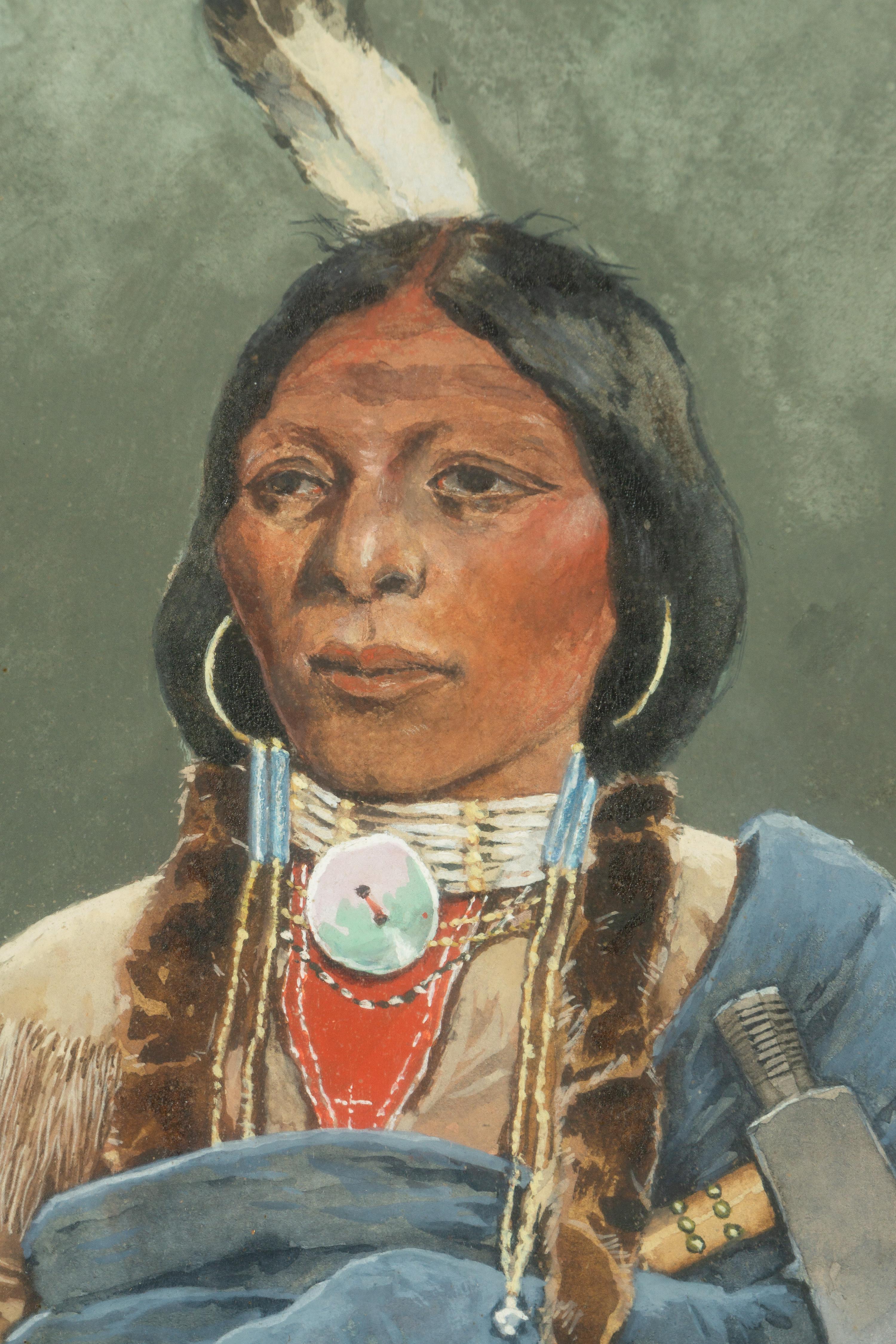 Rushing Lightning, Ogalalla Siou x, 1913
