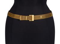 Chanel Gold-Tone Metal Mesh Belt