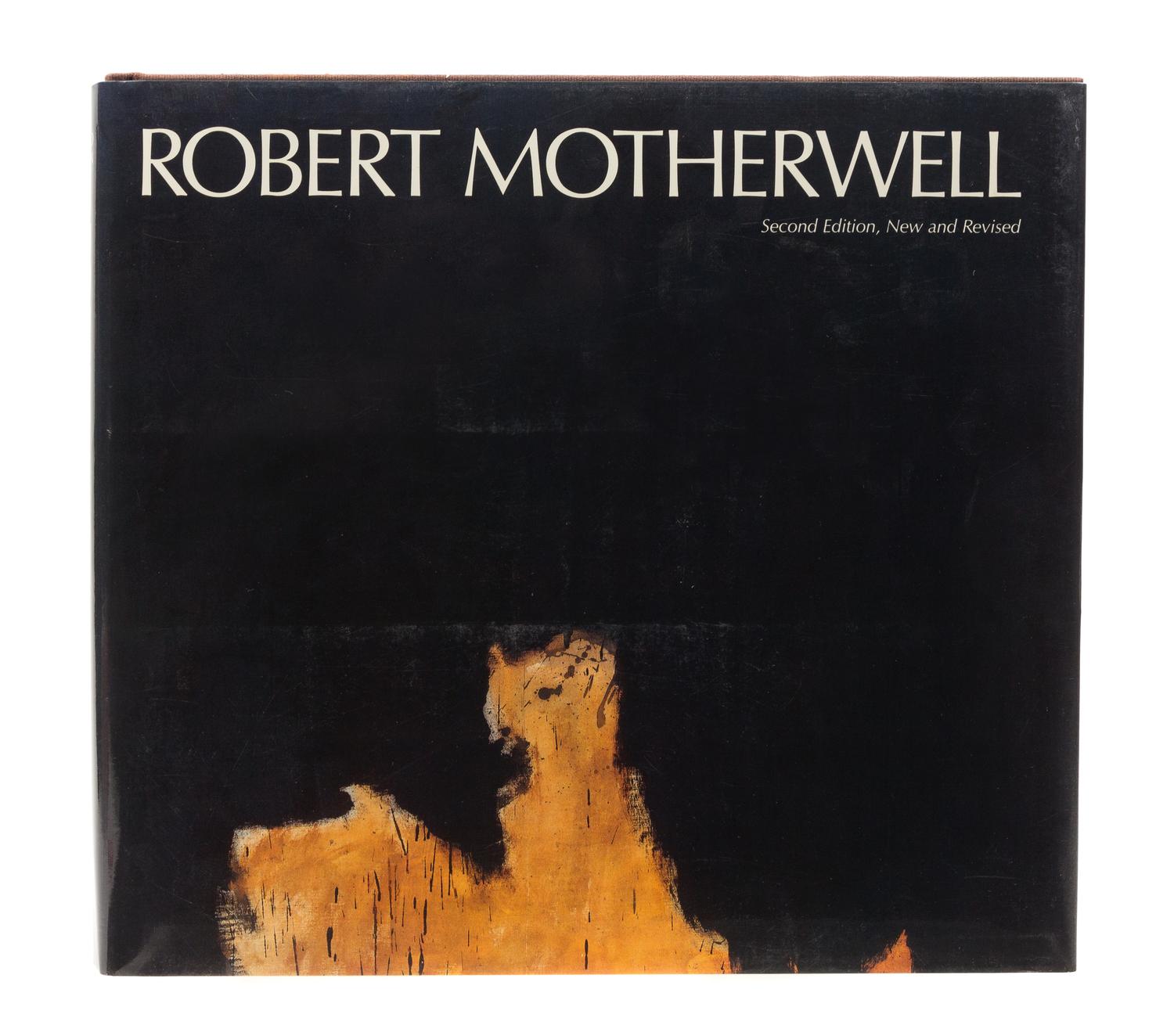 (ART) MOTHERWELL, ROBERT. Text by H.H. Arnason. New York: Harry N. Abrams, [1983]. Second edition. Signed by artist on f.f.e.p.